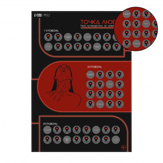 Плакат для двоих  Точка любви  со скретч-слоем - Сима-Ленд - купить с доставкой в Москве