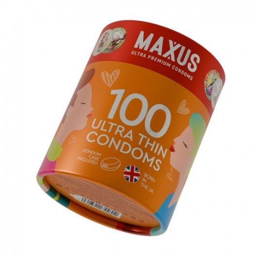 Ультратонкие презервативы Maxus Ultra Thin - 100 шт. - Maxus - купить с доставкой в Москве