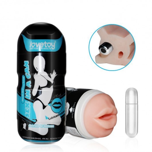 Мастурбатор-ротик Vibrating Mouth - Lovetoy - в Москве купить с доставкой