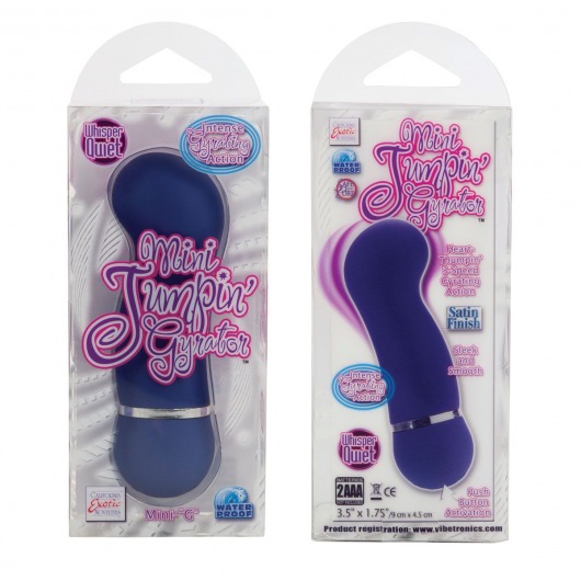 Мини-вибратор для точки G Gyrator - 12,5 см. - California Exotic Novelties