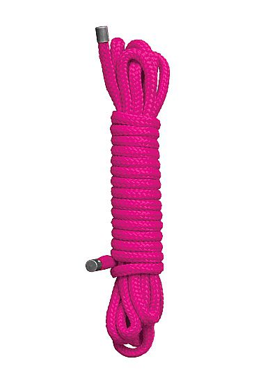 Розовая веревка для бандажа Japanese - 5 м. - Shots Media BV - купить с доставкой в Москве