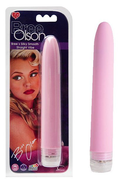 Шелковистый вибратор Brees Silky Smooth Straight Vibe - 17 см. - Topco Sales