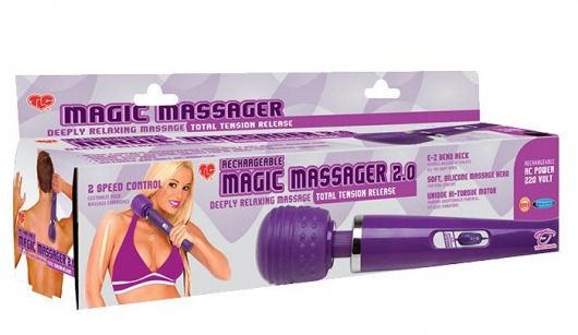 Перезаряжаемый массажер TLC Rechargeable Magic Massager 2.0 - Topco Sales
