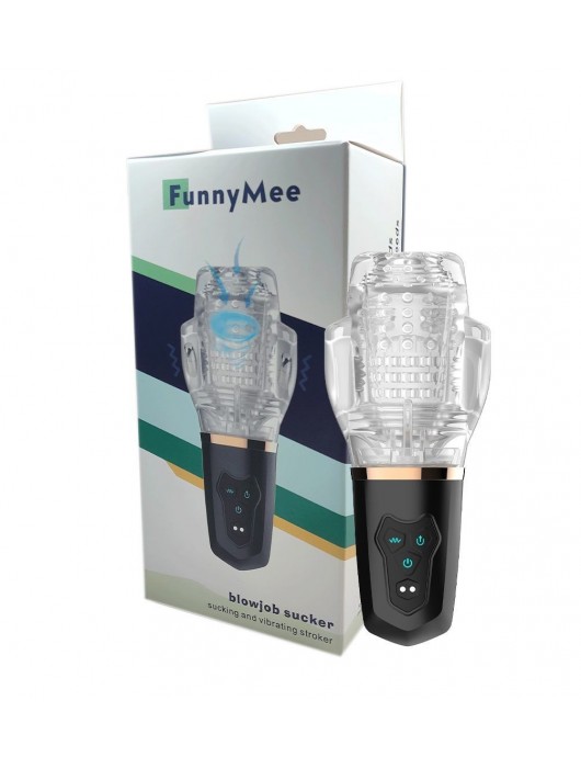 Автоматический мастурбатор с функциями вибрации и всасывания - Secwell - в Москве купить с доставкой