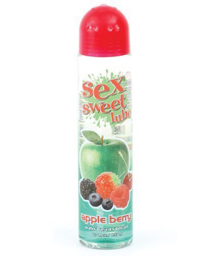 Вкусовой лубрикант с ароматом яблока и ягод Sex Sweet Lube - 197 мл. - Topco Sales - купить с доставкой в Москве