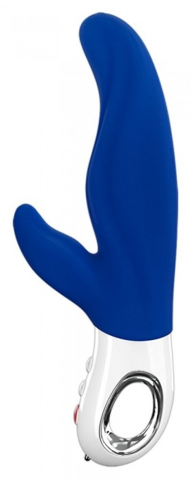 Синий перезаряжаемый вибратор LADY Bi - 22,5 см. - Fun Factory