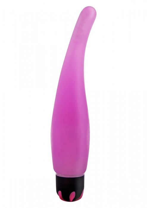 Фиолетовый вибратор Sinsider с тонким кончиком - 19 см. - Toy Joy