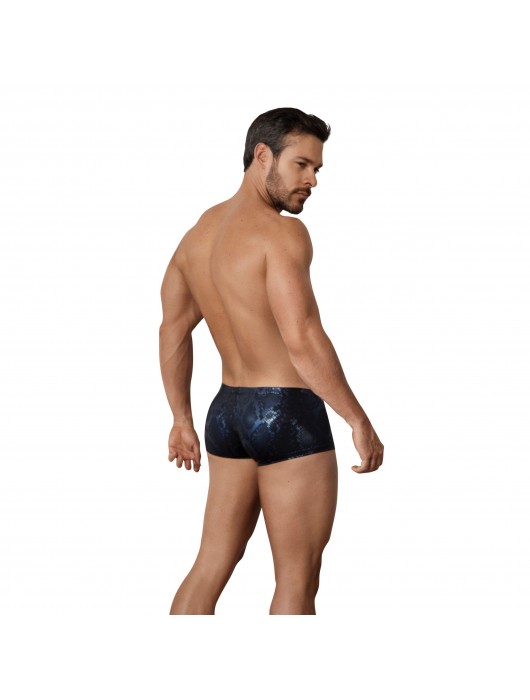 Темно-синие блестящие трусы-хипсы Cambodia Trunks - Clever Masculine Underwear купить с доставкой