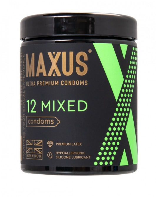 Презервативы MAXUS Mixed - 12 шт. - Maxus - купить с доставкой в Москве