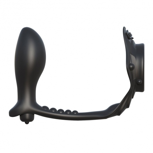 Вибрирующее эрекционное кольцо с анальным стимулятором Rock Hard Ass-Gasm - Pipedream - в Москве купить с доставкой