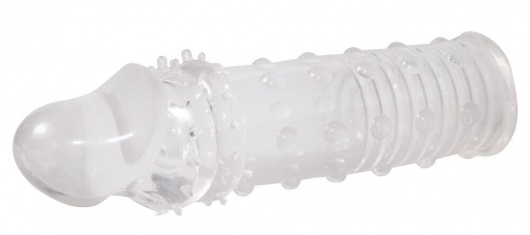 Прозрачная насадка на пенис Fun Extension - 16 см. - Orion - в Москве купить с доставкой