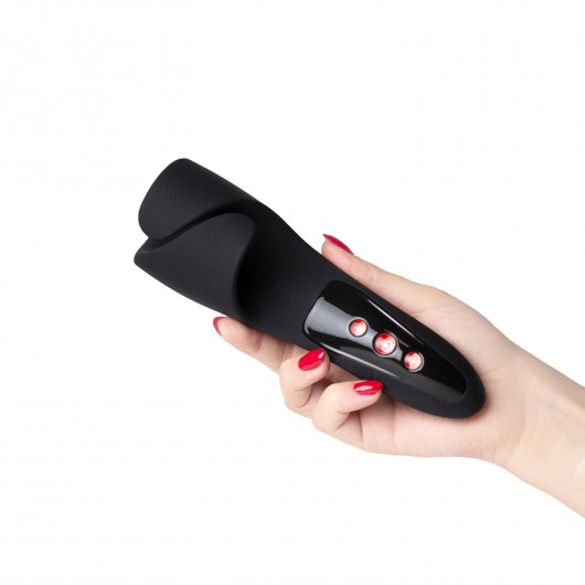 Черный вибромастурбатор с пульсацией Apollo - HOT planet - в Москве купить с доставкой