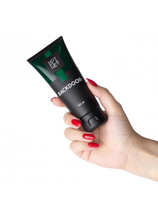 Анальный лубрикант на силиконовой основе Backdoor - 100 мл. - HOT planet - купить с доставкой в Москве