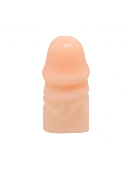 Телесная насадка на пенис - 7,7 см. - Baile - в Москве купить с доставкой