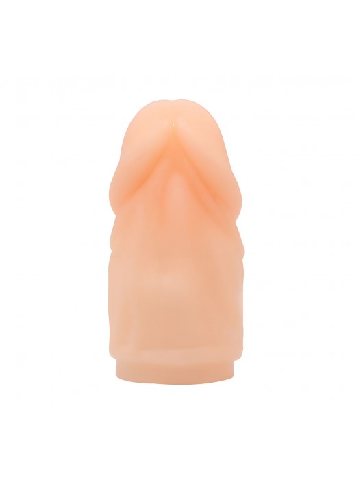 Телесная насадка на пенис - 7,7 см. - Baile - в Москве купить с доставкой