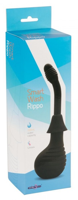 Анальный душ-стимулятор Smart Wash Rippo - Seven Creations - купить с доставкой в Москве