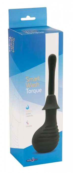 Анальный душ-стимулятор Smart Wash Torque - Seven Creations - купить с доставкой в Москве