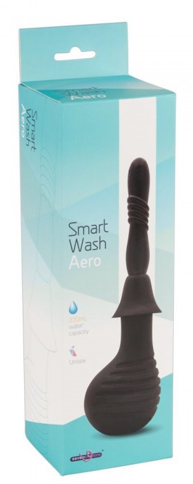 Анальный душ-стимулятор Smart Wash Aero - Seven Creations - купить с доставкой в Москве