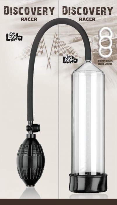 Вакуумная помпа Discovery Racer Clear - Lola Games - в Москве купить с доставкой