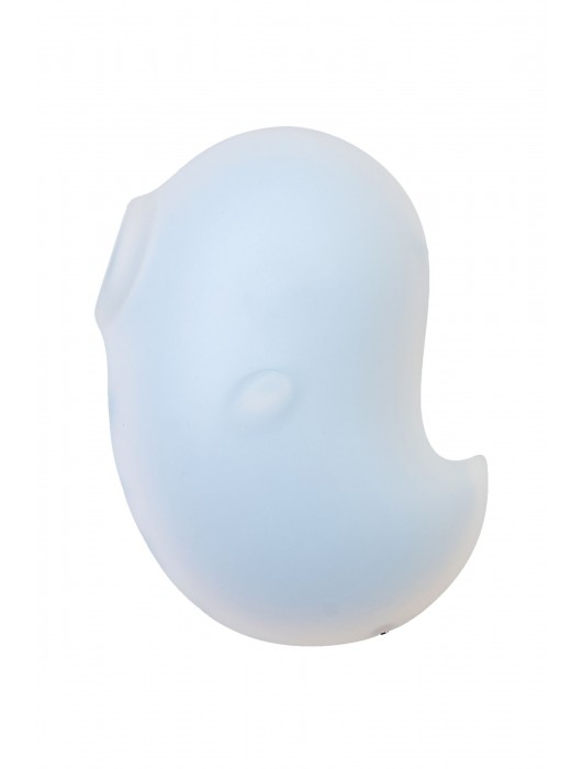 Голубой вакуум-волновой стимулятор клитора с вибрацией Cutie Ghost - Satisfyer