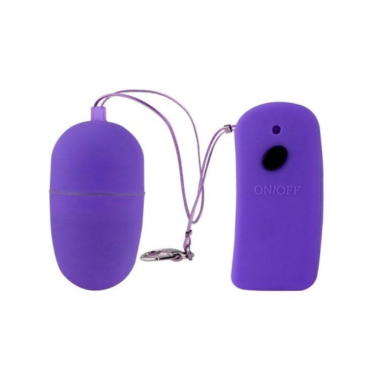 Фиолетовое виброяйцо с дистанционным управлением - Baile