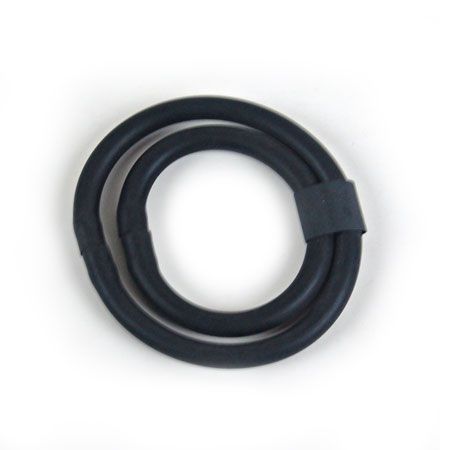 Черное двойное эрекционное кольцо - Baile - в Москве купить с доставкой