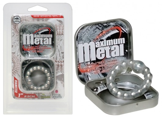 Эрекционное кольцо Maximum Metal Ring - NMC - в Москве купить с доставкой