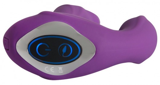 Фиолетовый вибратор Javida 3-point Vibe - 15 см. - Orion