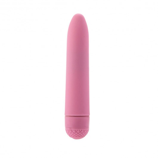 Розовый мини-вибромассажер FIRST TIME MINI VIBE - 11,5 см. - California Exotic Novelties