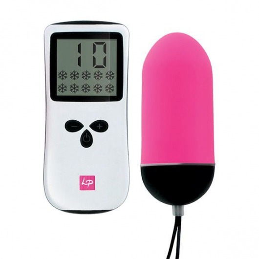 Розовое виброяйцо Vibrating Egg Pink - 8 см. - LoversPremium