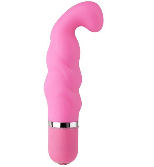 Розовый вибратор для G-массажа NEON EXTREME DREAM PINK - 11,4 см. - Dream Toys