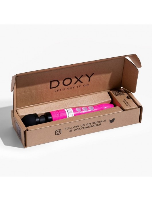 Розовый беспроводной wand-вибратор Doxy Die Cast 3R - Doxy