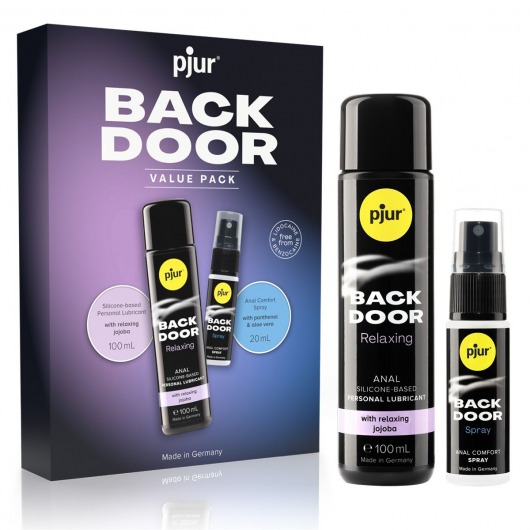 Набор для анального секса pjur Back Door Value Pack - Pjur - купить с доставкой в Москве