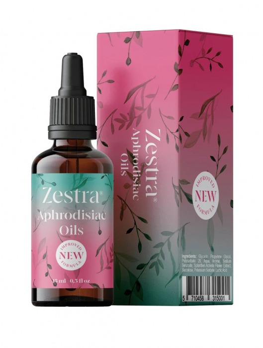 Возбуждающее масло Zestra Aphrodisiac Oils - 15 мл. - Zestra - купить с доставкой в Москве