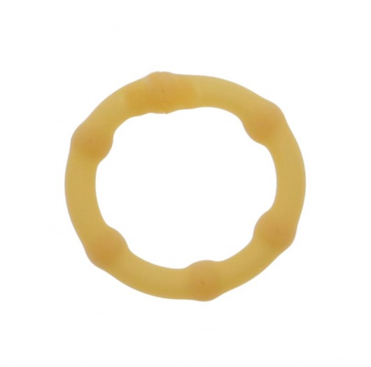Телесное эрекционное кольцо LOVE RUBBER COCK RING - Tonga - в Москве купить с доставкой