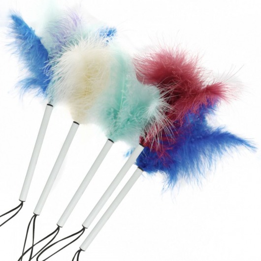 Щекоталка «Феникс» с цветными пёрышками - Sitabella - купить с доставкой в Москве