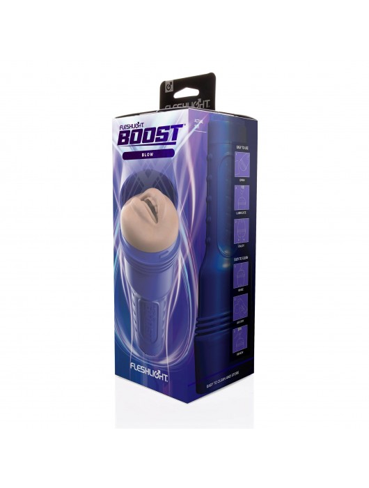 Мастурбатор-ротик Fleshlight Boost Blow - Fleshlight - в Москве купить с доставкой