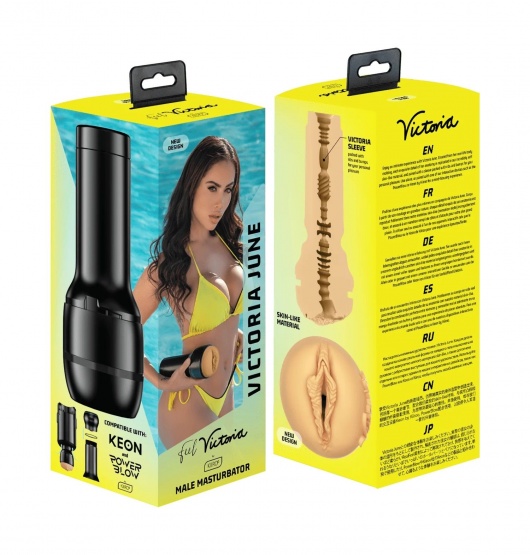 Мастурбатор-вагина FeelVictoria Stroker - Kiiroo - в Москве купить с доставкой