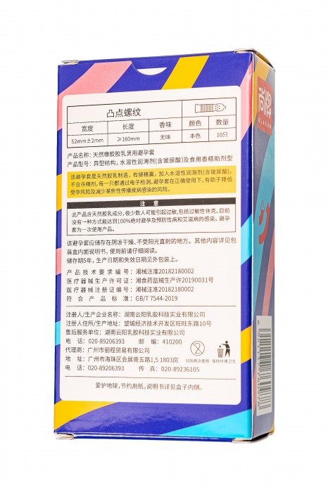 Презервативы с точками и ребрами Elasun Ribbed and Dotted - 10 шт. - Elasun - купить с доставкой в Москве