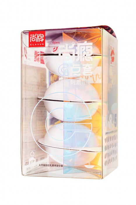 Особо тонкие презервативы Elasun G-spot bag X5 - 6 шт. - Elasun - купить с доставкой в Москве