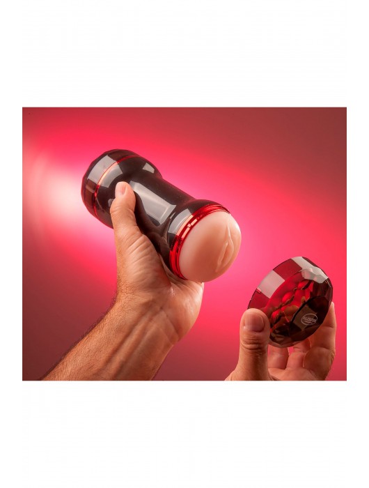 Двусторонний мастурбатор в колбе Double Joy - MALESATION - в Москве купить с доставкой