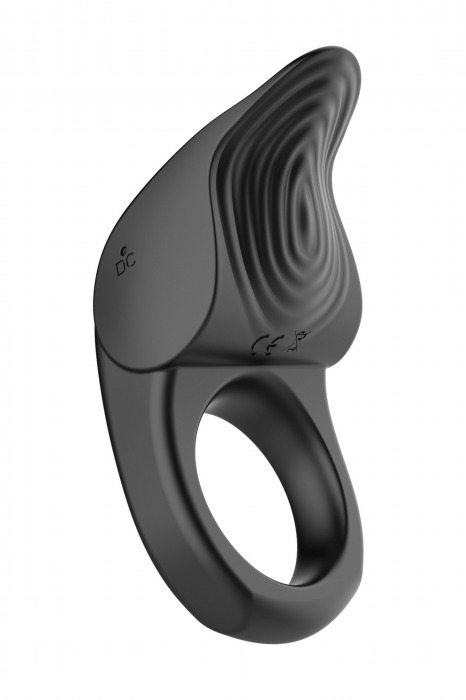 Черное эрекционное виброкольцо Vibro Lust Ring - MALESATION - в Москве купить с доставкой