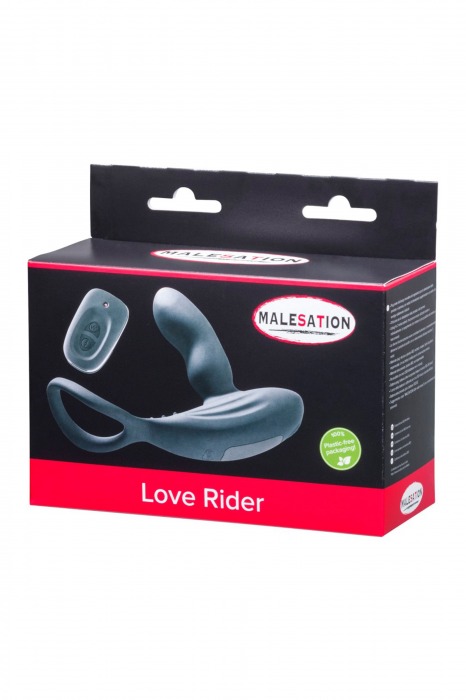 Стимулятор простаты с эрекционным кольцом Love Rider - MALESATION - в Москве купить с доставкой