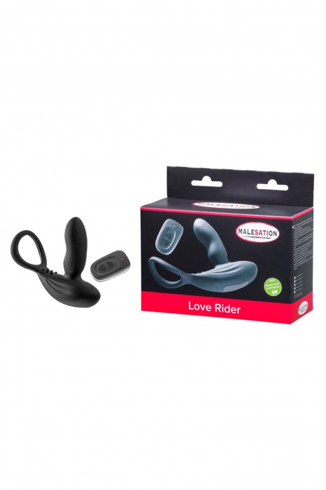 Стимулятор простаты с эрекционным кольцом Love Rider - MALESATION - в Москве купить с доставкой