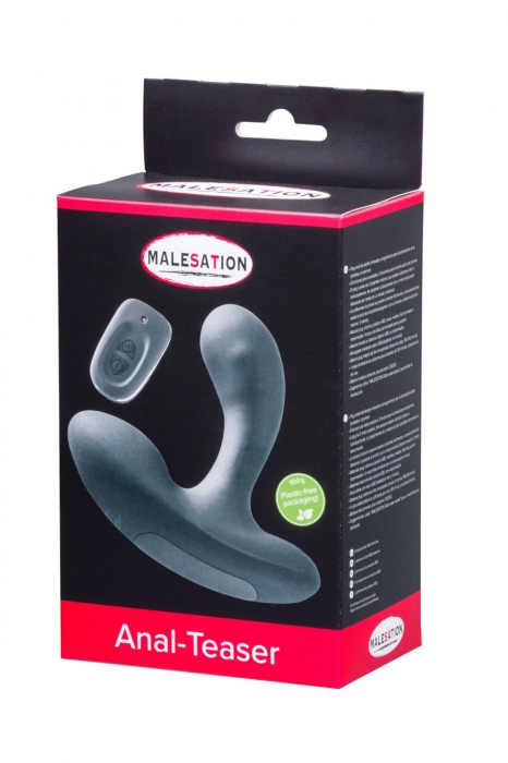 Черный стимулятор простаты Anal-Teaser - MALESATION - в Москве купить с доставкой