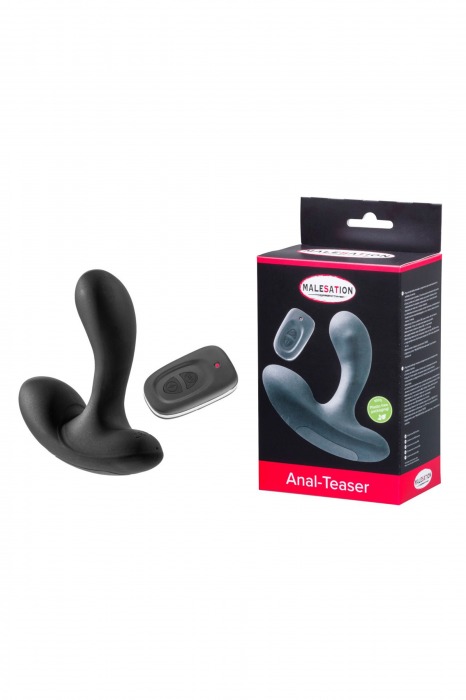 Черный стимулятор простаты Anal-Teaser - MALESATION - в Москве купить с доставкой