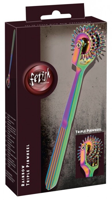 Радужное колесо Вартенберга Rainbow Triple Pinwheel - Orion - купить с доставкой в Москве
