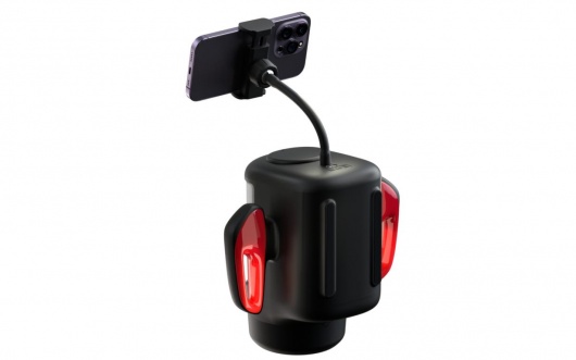 Черный инновационный робот-мастурбатор Game King - Amovibe - в Москве купить с доставкой