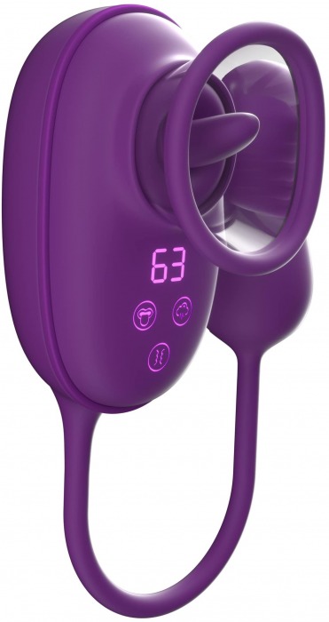 Фиолетовый женский стимулятор Nebula Orbit - Amovibe