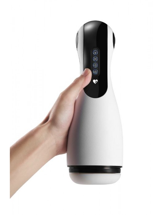 Белый инновационный мастурбатор Good night с имитацией орального секса - Amovibe - в Москве купить с доставкой